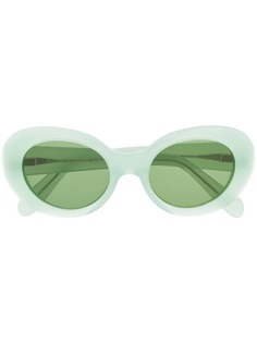 Acne Studios солнцезащитные очки в овальной оправе Mustang
