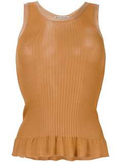 Acne Studios топ без рукавов в рубчик