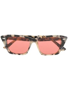 Acne Studios солнцезащитные очки с розовыми линзами