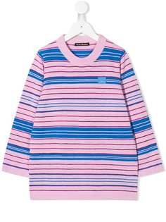 Acne Studios Kids пуловер в полоску