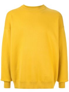 Caban back intarsia knit sweater