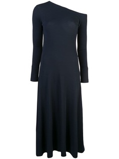 Rosetta Getty платье миди с открытыми плечами