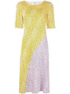 Dvf Diane Von Furstenberg платье миди с принтом