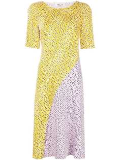 Dvf Diane Von Furstenberg платье миди с принтом