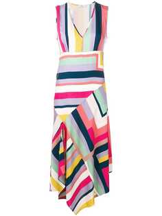 PS Paul Smith асимметричное платье в полоску
