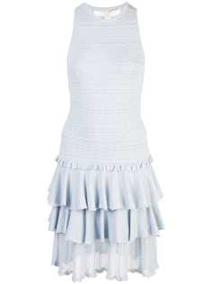 Jonathan Simkhai платье мини с оборками