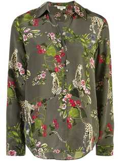 Lagence рубашка с цветочным принтом