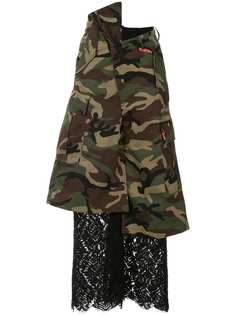 Maison Mihara Yasuhiro брюки с камуфляжным принтом
