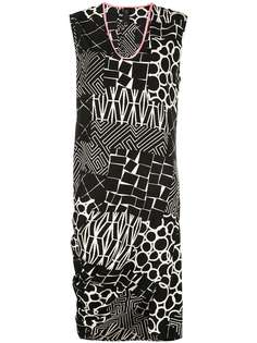Zero + Maria Cornejo асимметричное платье с принтом