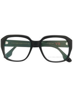 Victoria Beckham очки в квадратной оправе