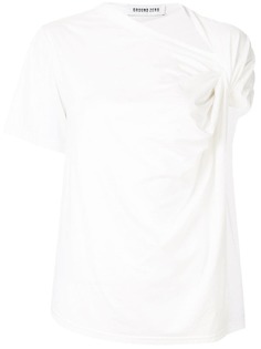 Ground Zero twisted draped T-shirt
