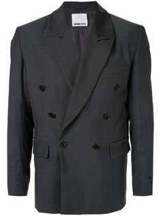 Ground Zero checked double-breasted blazer