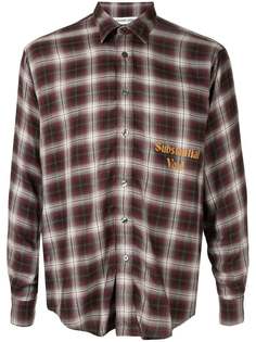 Ground Zero Substantial Void checked shirt