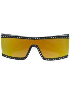 Moschino Eyewear массивные солнцезащитные очки в квадратной оправе