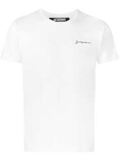 Jacquemus embroidered logo T-shirt