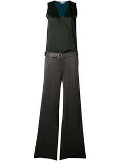 Liu Jo расклешенный комбинезон без рукавов