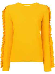 Max Mara джемпер с оборками