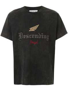 Ground Zero Descending Angel embroidered T-shirt