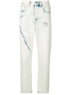 Ground Zero distressed straight-leg jeans