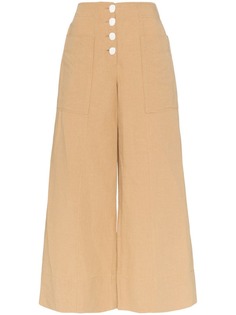 Rejina Pyo high-waisted wide leg trousers