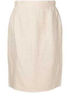 Fendi Vintage юбка прямого кроя 1980-х годов