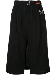 Maison Mihara Yasuhiro шорты с низким шаговым швом