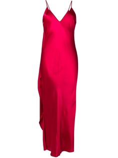 Gold Hawk длинное платье-комбинация