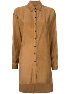 Uma Wang длинная структурированная рубашка