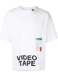 Maison Mihara Yasuhiro футболка с принтом Video Tape