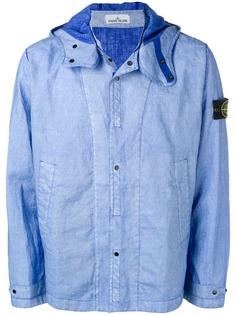 Stone Island легкая куртка с капюшоном