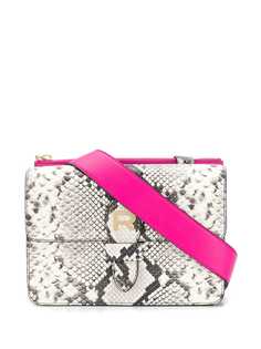 Rochas сумка через плечо с эффектом змеиной кожи