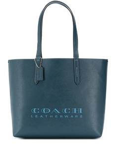 Coach logo tote bag