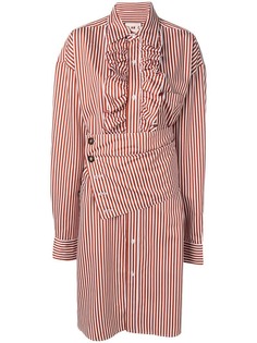 Plan C panelled shirt dress