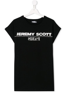 Jeremy Scott Junior TEEN logo print T-shirt