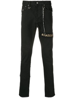 Mastermind World брюки кроя слим средней посадки