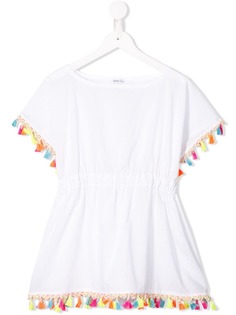 Piccola Ludo tasseled tunic dress