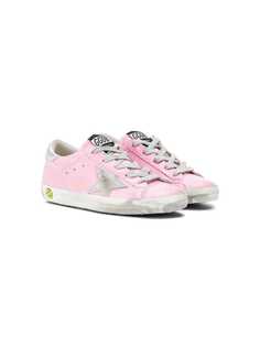 Golden Goose Deluxe Brand Kids distressed low-top sneakers