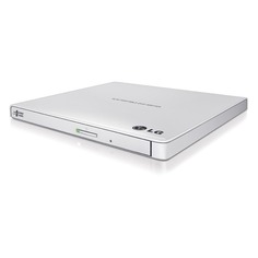 Оптический привод DVD-RW LG GP57EW40, внешний, USB, белый, Ret