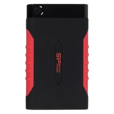 Внешний жесткий диск SILICON POWER Armor SP010TBPHDA15S3L, 1Тб, черный