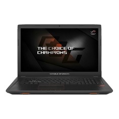 Ноутбук ASUS ROG GL753VD-GC525, 17.3&quot;, Intel Core i7 7700HQ 2.8ГГц, 12Гб, 1000Гб, 256Гб SSD, nVidia GeForce GTX 1050 - 2048 Мб, DVD-RW, Endless, 90NB0DM2-M09250, черный