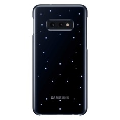 Чехол (клип-кейс) SAMSUNG LED Cover, для Samsung Galaxy S10e, черный [ef-kg970cbegru]