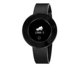 Смарт-часы KREZ Tango, 35мм, 0.66&quot;, черный / черный [sw24]
