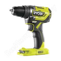 Бесщеточная дрель-шуруповерт ryobi r18dd5-0 5133003596