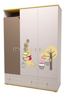 Шкаф платяной Polini kids Disney baby трехсекционный