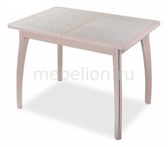 Стол обеденный Каппа ПР с плиткой и мозаикой Домотека