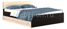 Кровать двуспальная Виктория-МБ с матрасом 2000х1600 Наша мебель