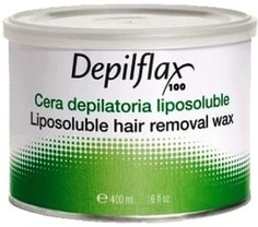 Depilflax - Воск теплый в банке Натуральный для любого типа волос