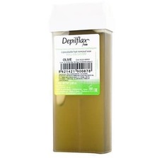Depilflax - Воск в картридже Оливковый для тонких и ослабленных волос, 110 гр