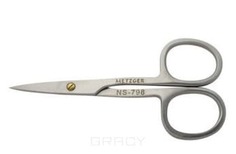 Metzger - Ногтевые ножницы форма лезвий: прямые, матовые, Размер: 10 см, NS-798-D (ST)