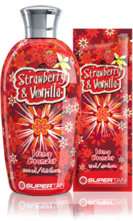 Supertan - Бронзатор с экстрактом из конопли Strawberry & Vanilla